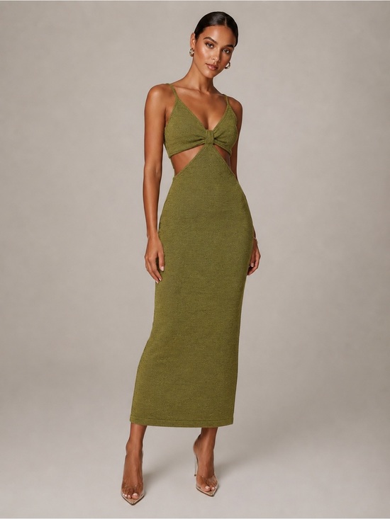 cult gaia Dresses & Skirts - Cult Gaia Serita Dress - Green - Perfect for Summer - Excellent Condition - NWOT